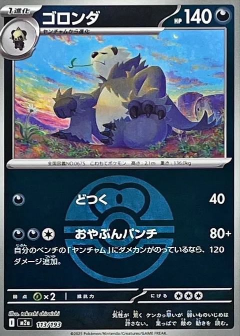 Pangoro [Corkscrew Punch | Master's Punch]