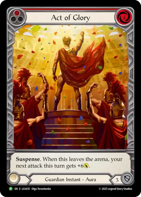 Act of Glory (Red)