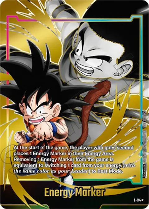 Energy Marker (Kid Goku - E34) [Fusion World]