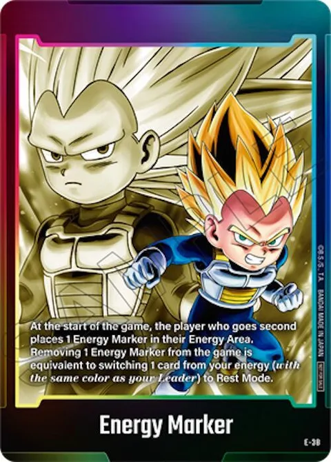 Energy Marker (Vegeta (Mini) DA - E38) [Fusion World]