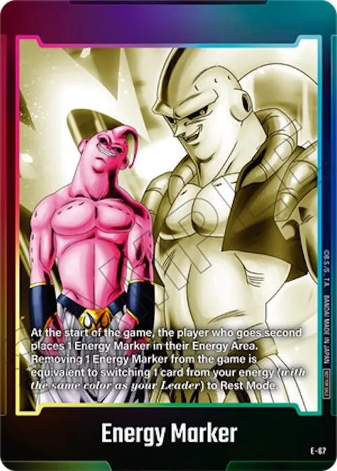 Energy Marker (Evil Buu- E67) [Fusion World]