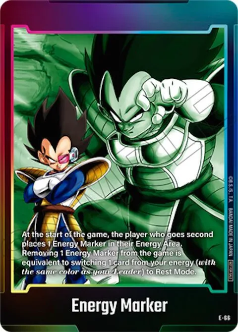 Energy Marker (Vegeta- E66) [Fusion World]