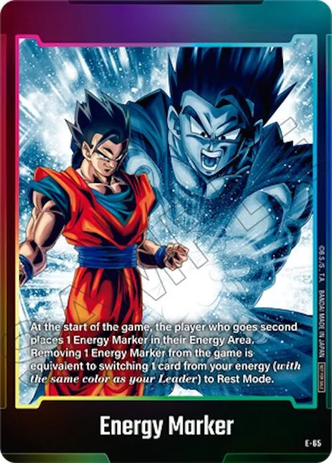 Energy Marker (Son Gohan : Adolescence - E65) [Fusion World]