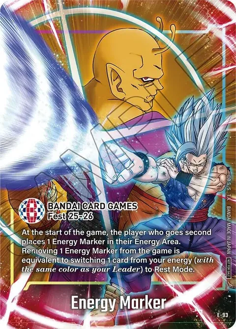 Energy Marker (Piccolo & Gohan - E-93) [Fusion World]
