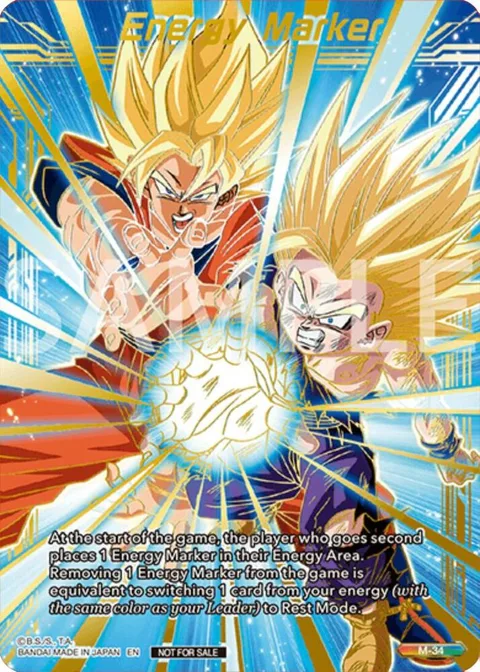 Energy Marker (M-34 Gohan & Goku)