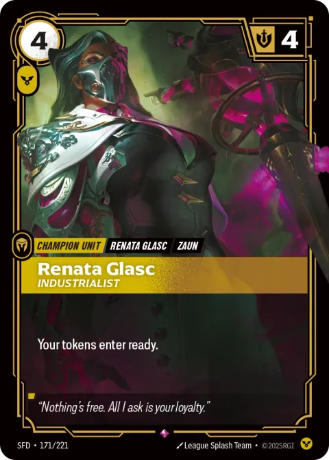 Renata Glasc, Industrialist