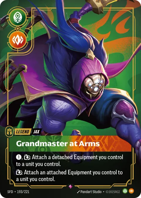 Jax, Grandmaster at Arms