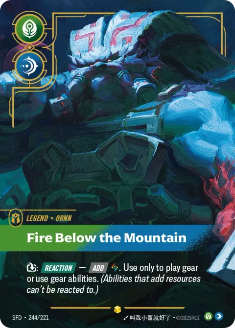 Ornn, Fire Below the Mountain