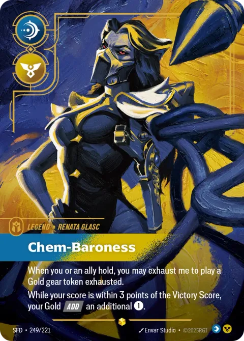 Renata Glasc, Chem-Baroness