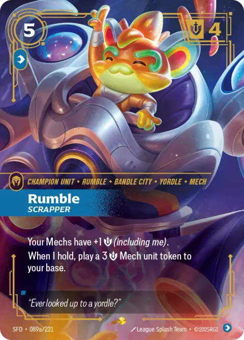 Rumble, Scrapper