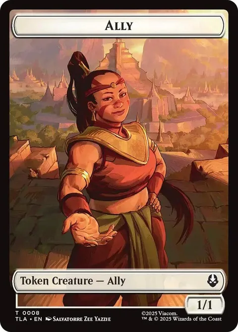 Ally Token (W 1/1) // Soldier Token (R 2/2)