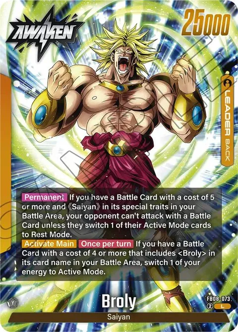 Broly // Broly (FB08-073) [Fusion World]
