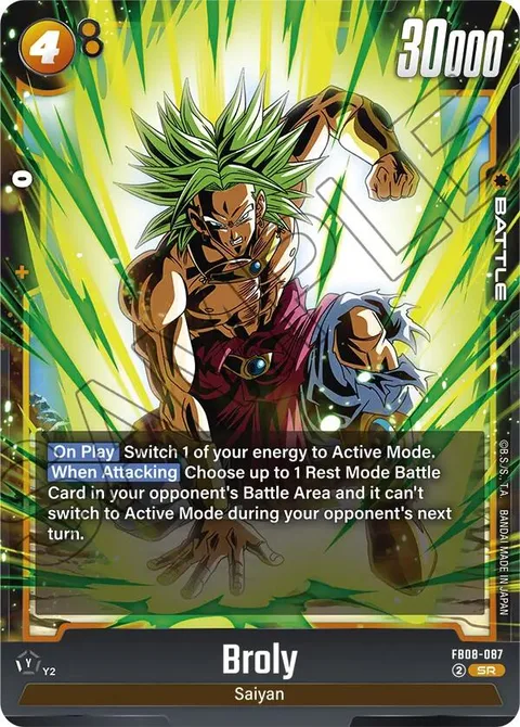 Broly (FB08-087) [Fusion World]