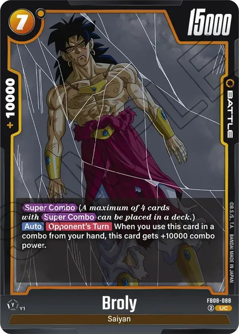 Broly (FB08-088) [Fusion World]