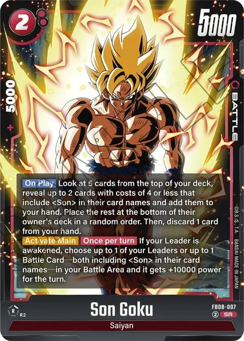 Son Goku (FB08-007) [Fusion World]
