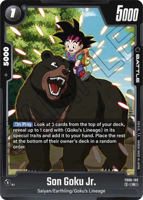 Son Goku Jr. (FB08-102) [Fusion World]