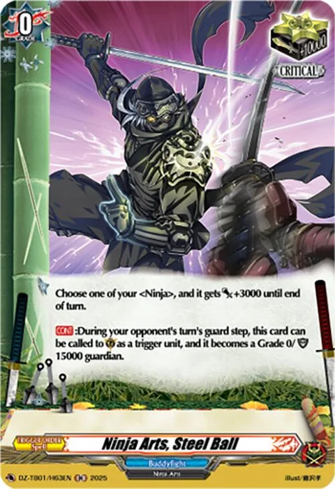 Ninja Arts, Steel Ball [D-Format]
