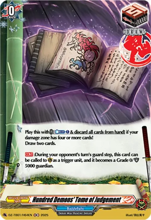 Hundred Demons' Tome of Judgement [D-Format]