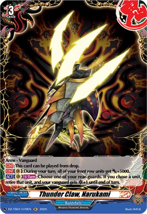 Thunder Claw, Narukami [D-Format]