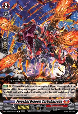 Furyshot Dragon, Turbobarrage [D-Format]