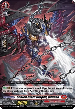 Sealed Blaze Dragon, Udaana [D-Format]