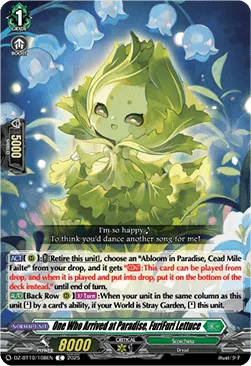 One Who Arrived at Paradise, FuriFuri Lettuce [D-Format]
