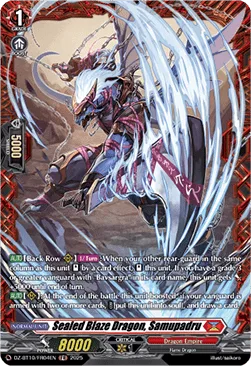 Sealed Blaze Dragon, Samupadru [D-Format]
