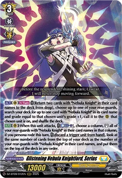Glistening Nebula Knightlord, Serius [D-Format]