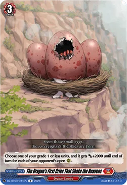 The Dragon's First Cries That Shake the Heavens [D-Format]