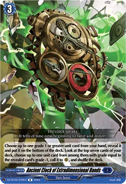 Ancient Clock of Extradimensional Hands [D-Format]