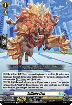 Inflame Lion [D-Format]