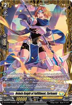 Nebula Knight of Fulfillment, Corleanis [D-Format]