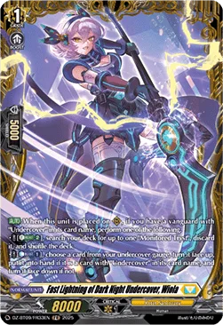 Fast Lightning of Dark Night Undercover, Wiola [D-Format]