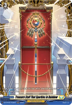Treasure Staff That Sparkles in Rainbow [D-Format]