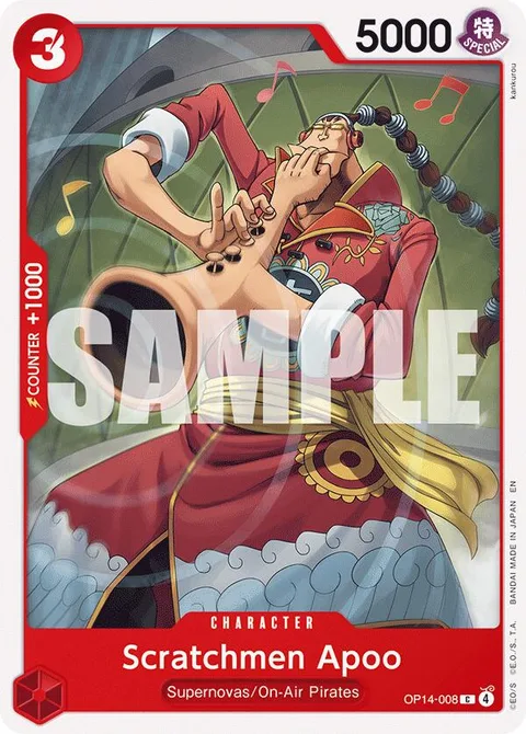 Scratchmen Apoo (OP14-008)