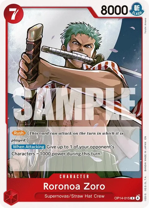 Roronoa Zoro (OP14-015)