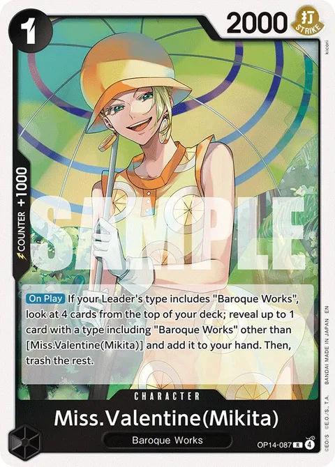Miss.Valentine(Mikita) (OP14-087)