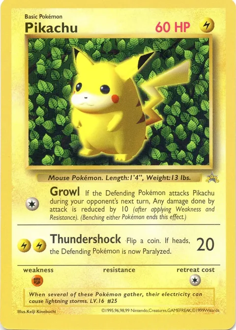 Pikachu [Growl | Thundershock]