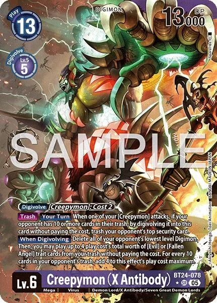 Creepymon (X Antibody) (BT24-078)