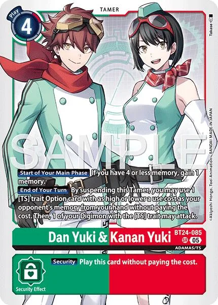 Dan Yuki & Kanan Yuki (BT24-085)