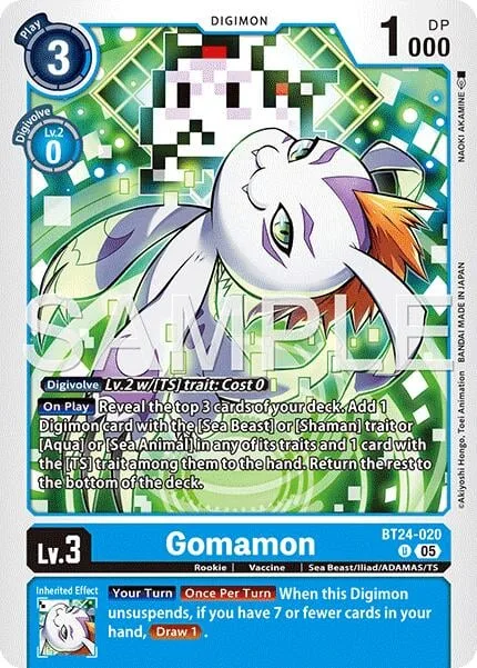 Gomamon (BT24-020)