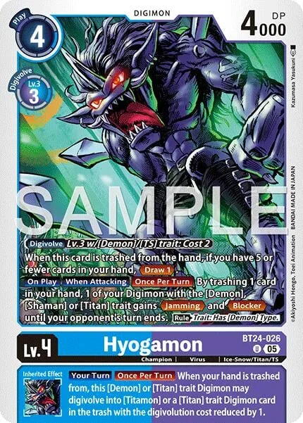 Hyogamon (BT24-026)