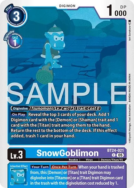 SnowGoblimon (BT24-021)