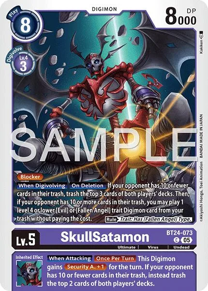SkullSatamon (BT24-073)