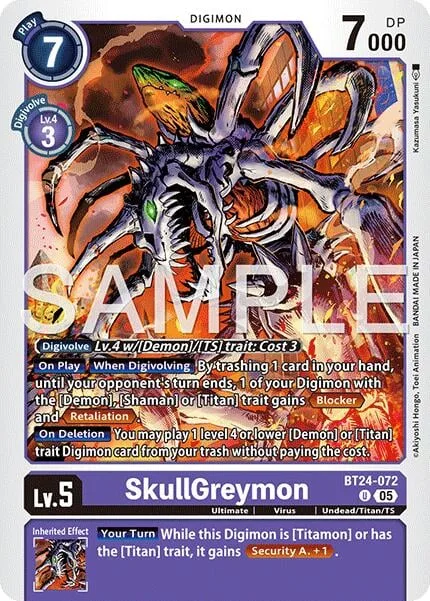 SkullGreymon (BT24-072)