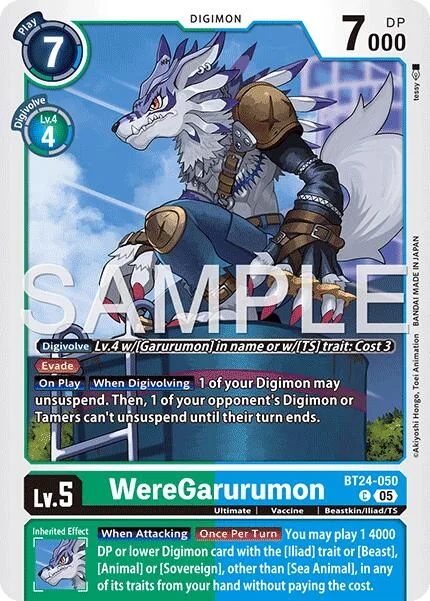 WereGarurumon (BT24-050)