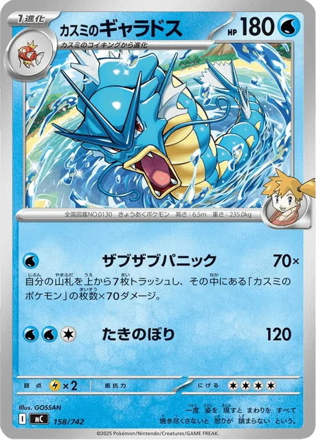 Misty's Gyarados [Splashing Panic | Waterfall]
