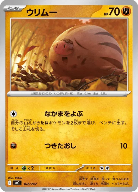 Swinub [Call for Family | Lunge Out]