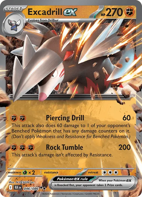 Excadrill ex [Piercing Drill | Rock Tumble]