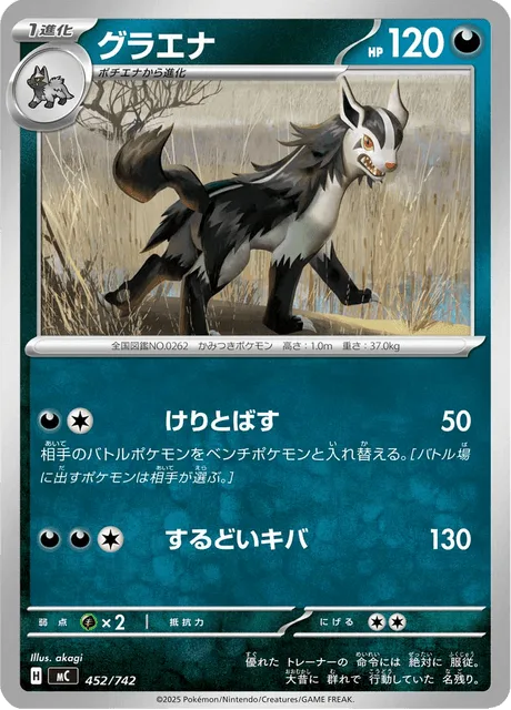 Mightyena [Kick Away | Sharp Fang]